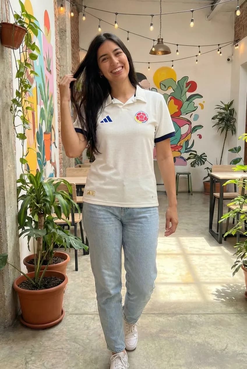 Polo Dama puño azul - 1